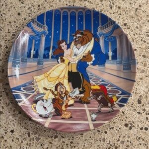 Walt‎ Disney Beauty & The Beast “Love’s First Dance” Collectors Plate by Knowles